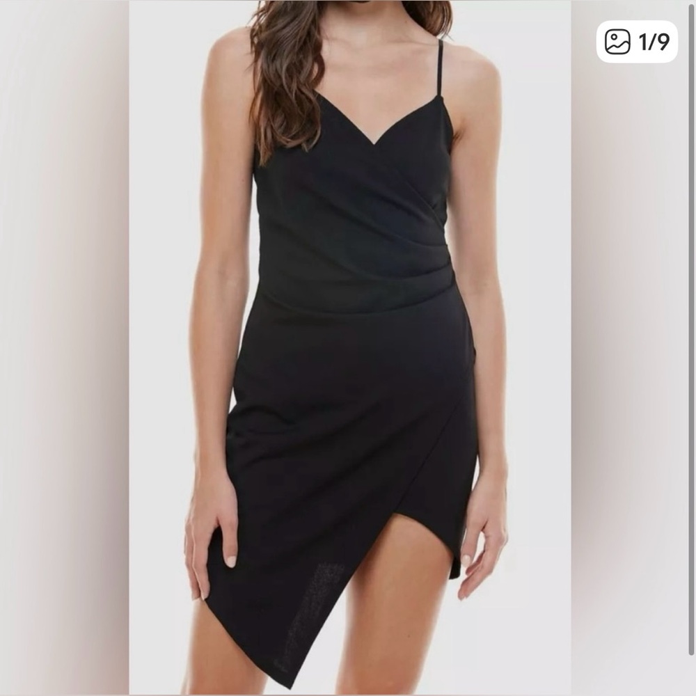 Little Black Dress - Emerald Sundae Black Mini Dress